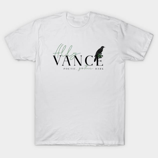 Ally Vance Logo (Black) T-Shirt by Ally Vance